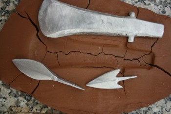 Obradoiro metalúrxico - reproducindo armas prehistóricas